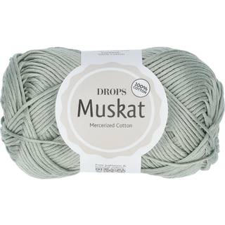 Drops Muskat garn - Lys søgrøn