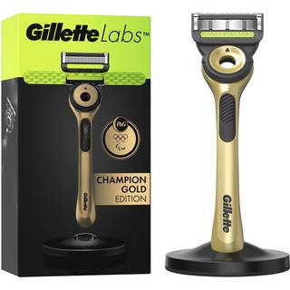 Gillette Labs Barberskraber Champion Gold Edition + Magnetdock