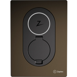 Zaptec Go ladeboks 22kW, Type 2, WiFi og 4G, Wood brown