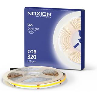 Noxion LED Strip Naga 5 Meter IP20 COB/320 24V 8W/m 965 /8mm/50mm + DC Ledning
