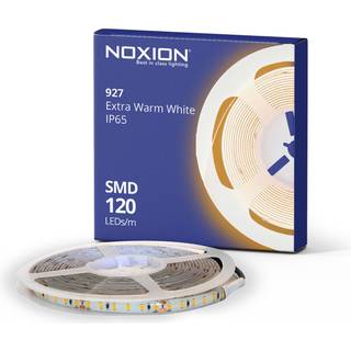 Noxion LED Strip Naga 5 Meter 24V - 120LEDs/m - 9.6W/m - 927 Ekstra Varm Hvid | 8mm - IP65 - Bedste Farvegengivelse - SMD2835