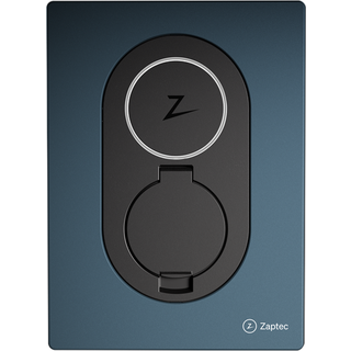 Zaptec Go ladeboks 22kW, Type 2, WiFi og 4G, Midnight blue