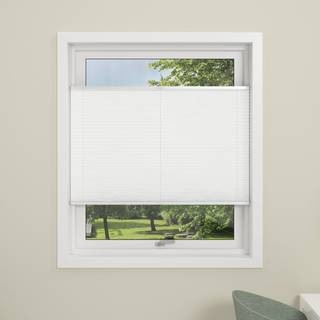DEBEL Flex Plisségardin 120 x 130 cm - hvid (På lager i varehus)