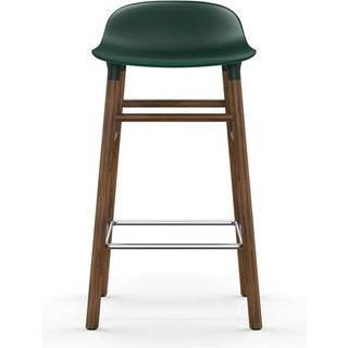 Normann Copenhagen Form Barstol 65cm /detræ - Barstole Valnød Grøn - 602790