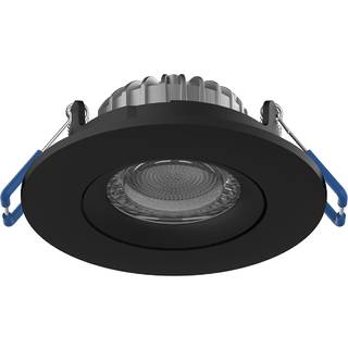Noxion LED Spot Ares Vipbar Sort 6W 540lm 927-940 3CCT | Udsnit 68mm