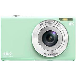 DC402-AF 4K Vlogging og Digitalkamera med Autofokus, 48MP Opløsning og 16X Digital Zoom - Light Green