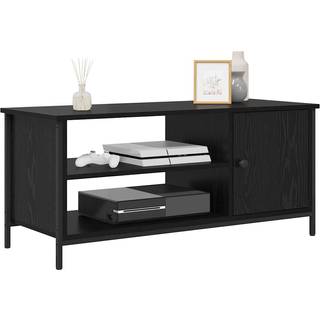 TV-skab Sort eg 100 x 40 x 45 cm Konstrueret træ