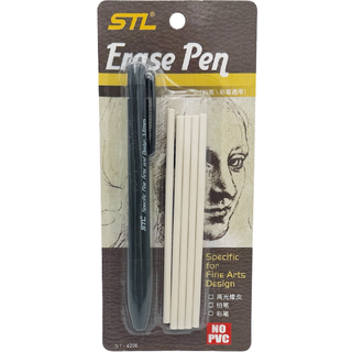 Viskelæderpen m. Refills