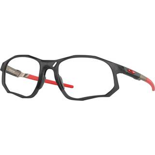 Oakley Mand OX8171 TRAJECTORY 817102 Optiske stel O_matter Grå Transparent Firkantet Normal - Grå