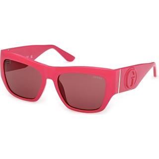 Guess Kvinde GU00252 72S Solbriller Injiceret Rosa Bordeaux Firkantet Normal