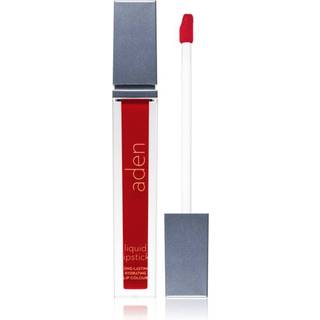 Aden Cosmetics Liquid Lipstick Flydende læbestift Skygge 14 Cranberry 7 ml - 7 ml
