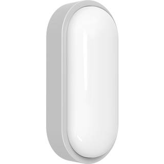 MEGATRON Udendørs væglampe med bevægelsessensor Zella Neo XL Sensor, dæmpbar, Aluminium/grå/zink, Gangområde, Plast