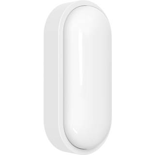 MEGATRON Udendørs væglampe med bevægelsessensor Zella Neo XL Sensor, dæmpbar, Hvid/opal, Gangområde, Plast