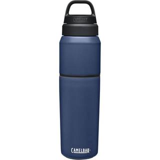 Camelbak multibev vandflaske & rejsekop - vakuumisoleret rustfrit stål - marineblå - 22 oz flaske og 16 oz kop