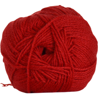 Lana Cotton 212 garn fra Hjertegarn - Rød