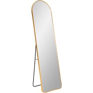 Madrid spejl med ramme, 40 x 150 cm, messing