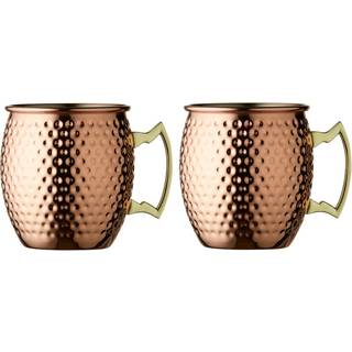 Moscow mule-krus 55 cl 2 stk. Kobber