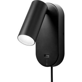 VÆGLAMPE EGO USB SORT