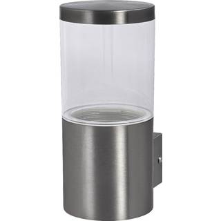 OSRAM Udendørs væglampe ENDURA CLASSIC EBRO, dæmpbar, Aluminium/grå/zink, Rustfrit stål, Moderne