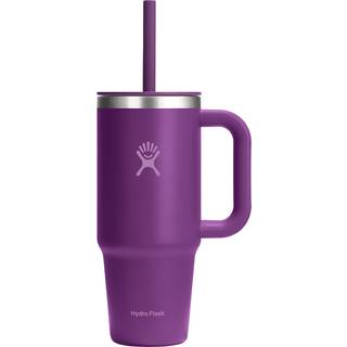 Hydro Flask All Around Travel Tumbler 24oz Termokrus størrelse 710 ml farve lilla