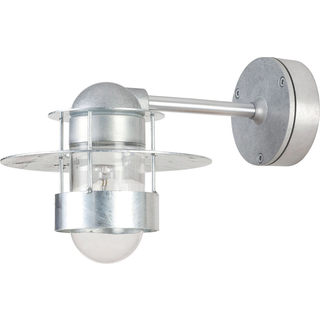 Louis Poulsen Albertslund væg 100W E27 galvaniseret kort arm