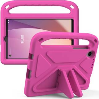Lenovo Tab M8 (4. Gen.) - EIDERWOOD Børne Cover m. Håndtag & Ståfunktion - Lyserød