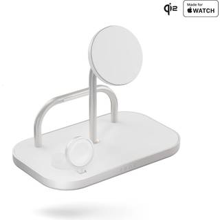Zens Trådløs Oplader 4-i-1, 60W, USB-C, hvid
