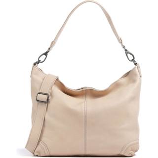 The Chesterfield Brand Washed Waxed Cow Bolivia Hobo bag beige