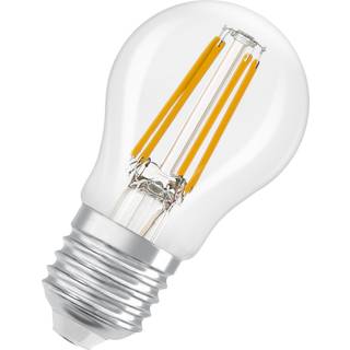 OSRAM LED-LAMPA RUND KLAR (40) E27 DIM | 3,4W