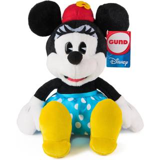 Gund Disney Official Minnie Mouse Classic Plush Mickey og Friends Deluxe Collector Fyldt dyr i alderen 1 og op sort/hvid 14