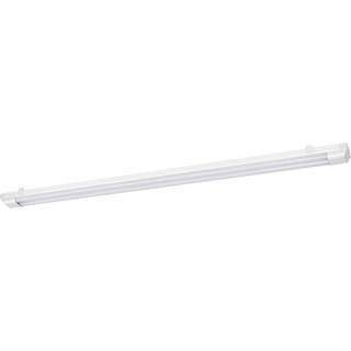 OSRAM LED-lysliste POWER BATTEN, 3.000 K, 120 cm, 2 lyskilder BATTEN, Hvid/opal, Gangområde, Metal