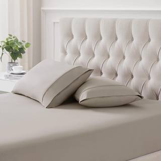 King Size Flannel Pillowcases Set med 2 - Ultra Soft Flannel Pillowcases Set Cosy & Breathable Pillow Cases King Størrelse Sæt på 2 - Tungvægt og