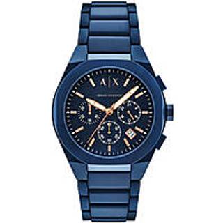 Armani Exchange AX4189 Chronograph Blue IP Bracelet Watch - W65507
