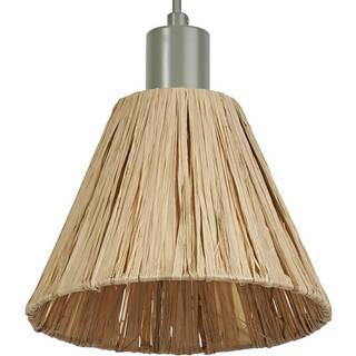 OSRAM Hængelampe Decor Raffia, dæmpbar, Brun/rust, Stue/spisestue, Herregårds/rustik