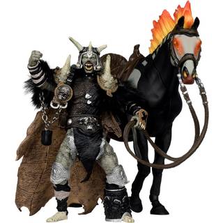 Spawn Action Figure Bloodaxe with Horse (Spawn: The Dark Ages) (McFarlane Toys 30th Anniversary) (Gold Label) 18 cm