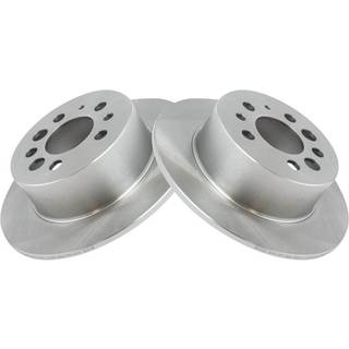 TRQ bageste skivebremse rotorpar indstillet til Volvo 164/240/242/244/245/262/264/265/740/745/760/780/940/960