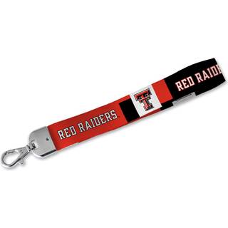 Rico Industries NCAA Texas Tech Red Raiders Wrist Lanyard Key Chain Cute Wristlet Strap Keychain Holder for Women Men Car Keys ID Badges Card Wal