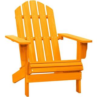 Adirondack-Havestol Massivt Grantræ - orange