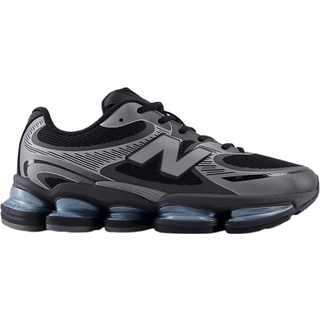 New Balance Unisex Abzorb 2000 i Sort/Grå/Blå Synthetic, Størrelse 39.5