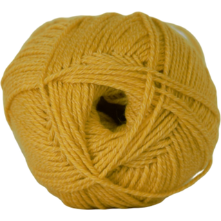 Lana Cotton 212 garn fra Hjertegarn - Sennep