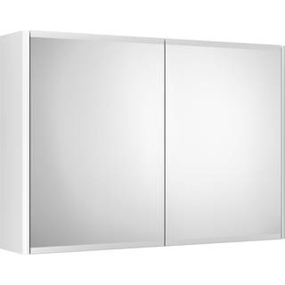 Gustavsberg Graphic Spejlskab 80 cm, dobbeltsidet Hvid