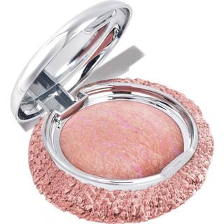 Popcode bagt rødme marmoriseret pulver rødme til kinder cremet let naturlig finish infunderet med vitamin E vegansk & grusomhed gratis talkum - #