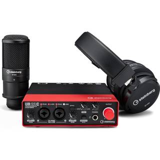 Steinberg UR22C Recording Pack Red USB-lydgrænseflade