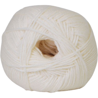 Hjertegarn Lana Cotton 212 0100 Indhold: 50% Superwash Merino Uld / 50% Bomuld Vægt/længde: 50 gram = ca. 212 meter Anbefalede pinde: 3.00 - 3.50 mm Strikkefasthed: 10 x 10 cm = 28 m Maskinvask Uldprogram, max 30°C / Tørres fladt.