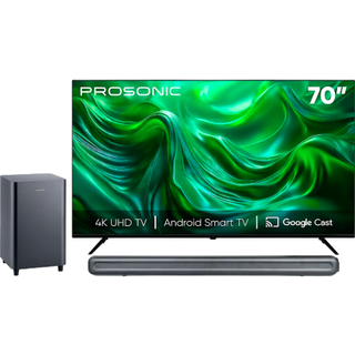 Prosonic 70" UHD TV 70UA9025 + SB-2000 soundbar (På lager i varehus)