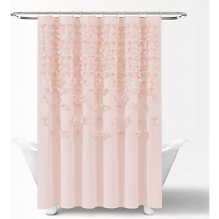 Lush Decor Lucia Broes Gardain Blush 72 """" X 72 """"