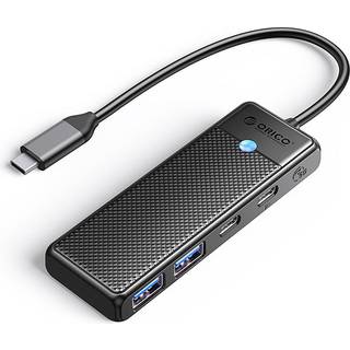 Orico PAPW2AC-C3 USB-C dockingstation 2x USB-A 3.0 + 2x USB-C 3.0 – sort