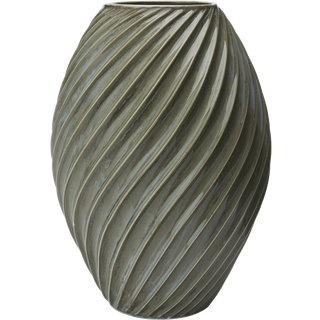 River Vase fra Morsø - Gråblå farve - Porcelæn