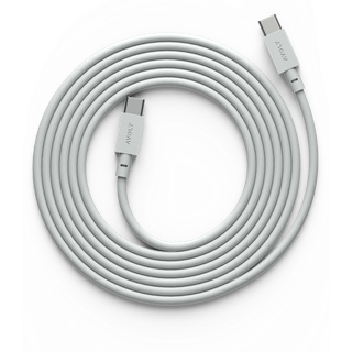 Avolt Cable 1 USB-C til USB-C opladningskabel 2 m Gotland gray
