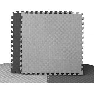 Odin Floor Guards Fitnessgulv 1000x1000x20 mm Grå/Sort